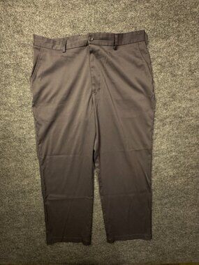 Pebble Beach Performance Pants Men’s 38X30 Gray Stretch Golf Trousers Activewear